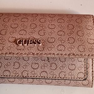 GUESS WALLET CLUTCH MAUVE